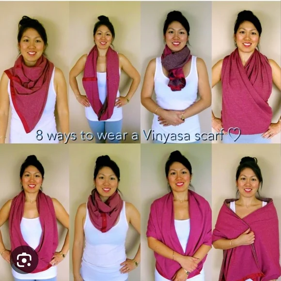 LULULEMON Rose Pink Vinyasa Wrap - Picture 2 of 4